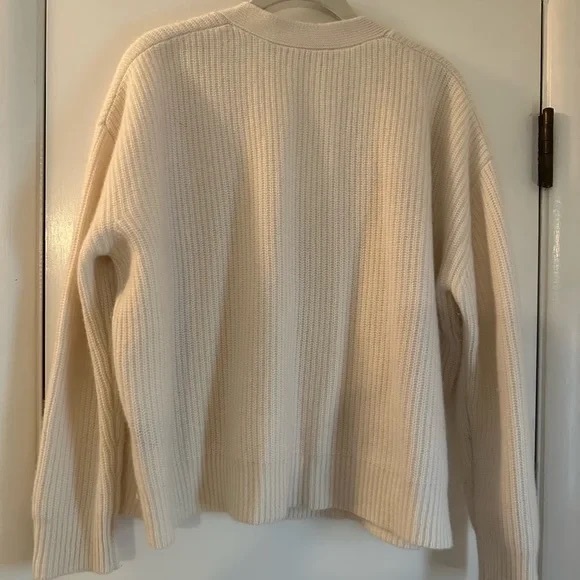 Jenni Kayne Ivory Button-Up Cardigan - Picture 2 of 4